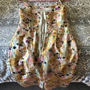 Multicolored flower dress